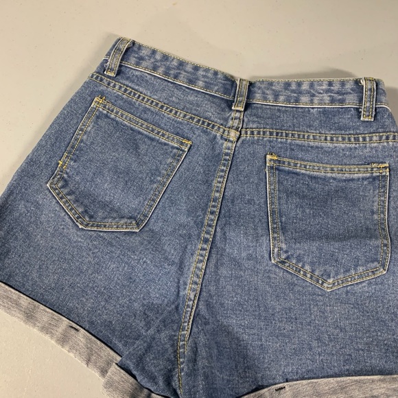 DENIM SHORTS - Picture 4 of 8
